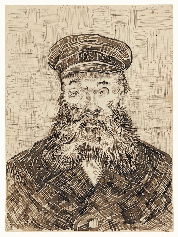 Portrait Of Joseph Roulin (1888), Vincent Van Gogh