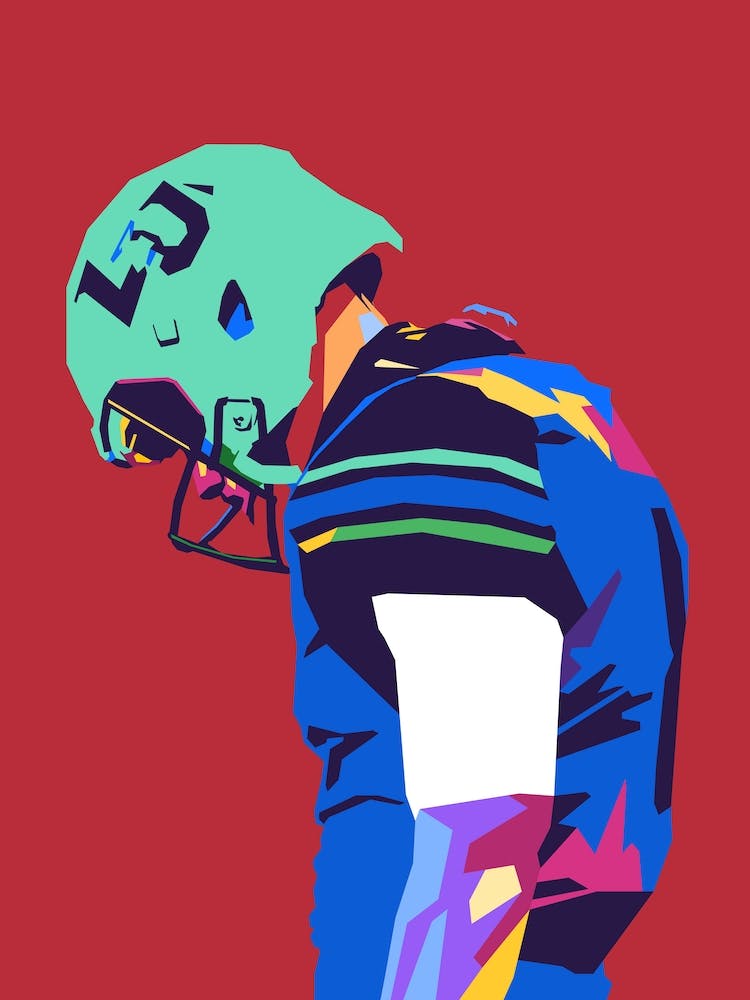 American Football Pop Art 16