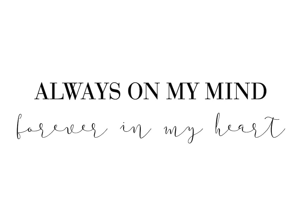 Always On My Mind