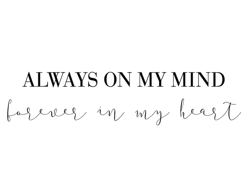 Always On My Mind