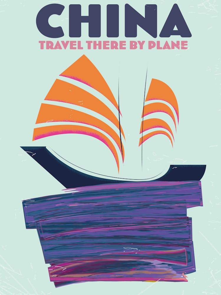 China Junk "Travel there by plane"