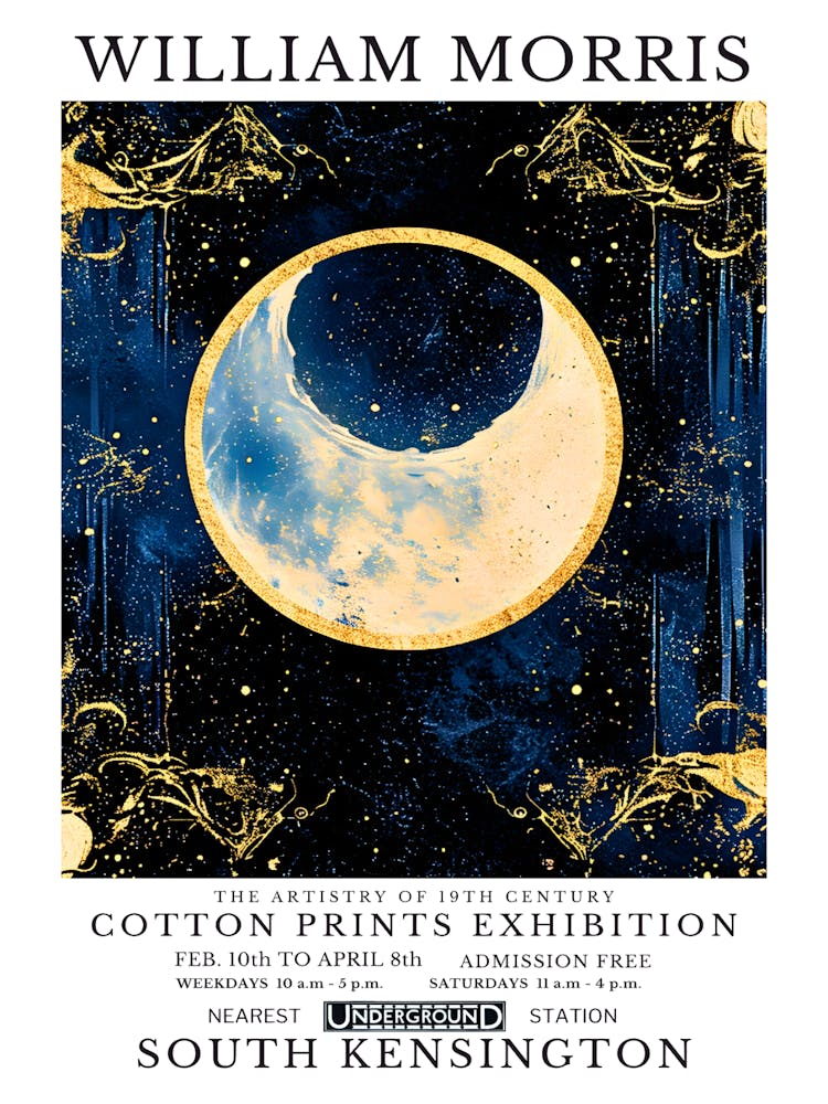 William Morris Cotton Prints Exhibition 104