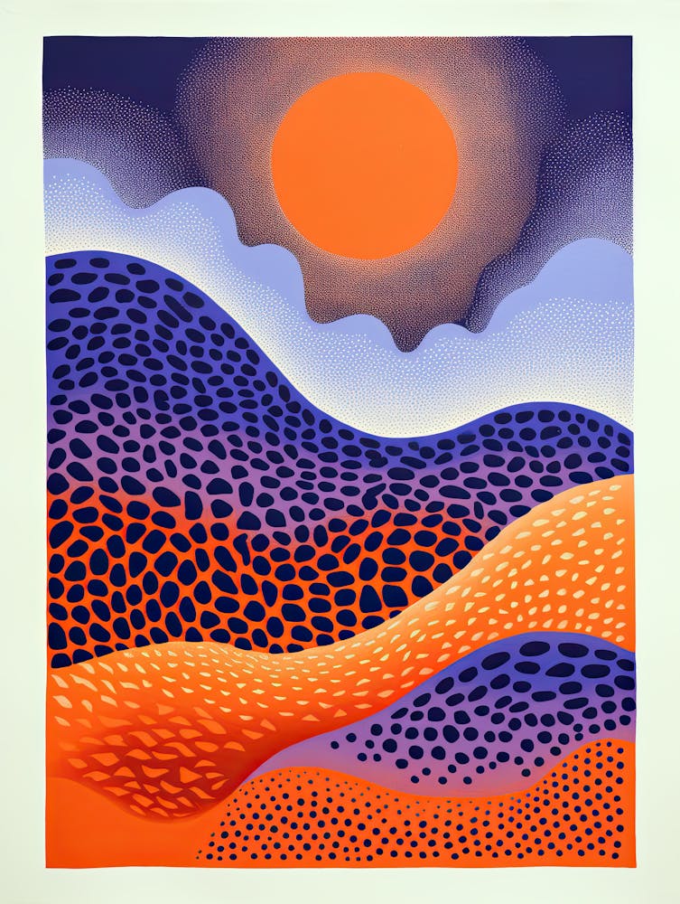 Celestial Rivers Mystical Biomorphic Flow