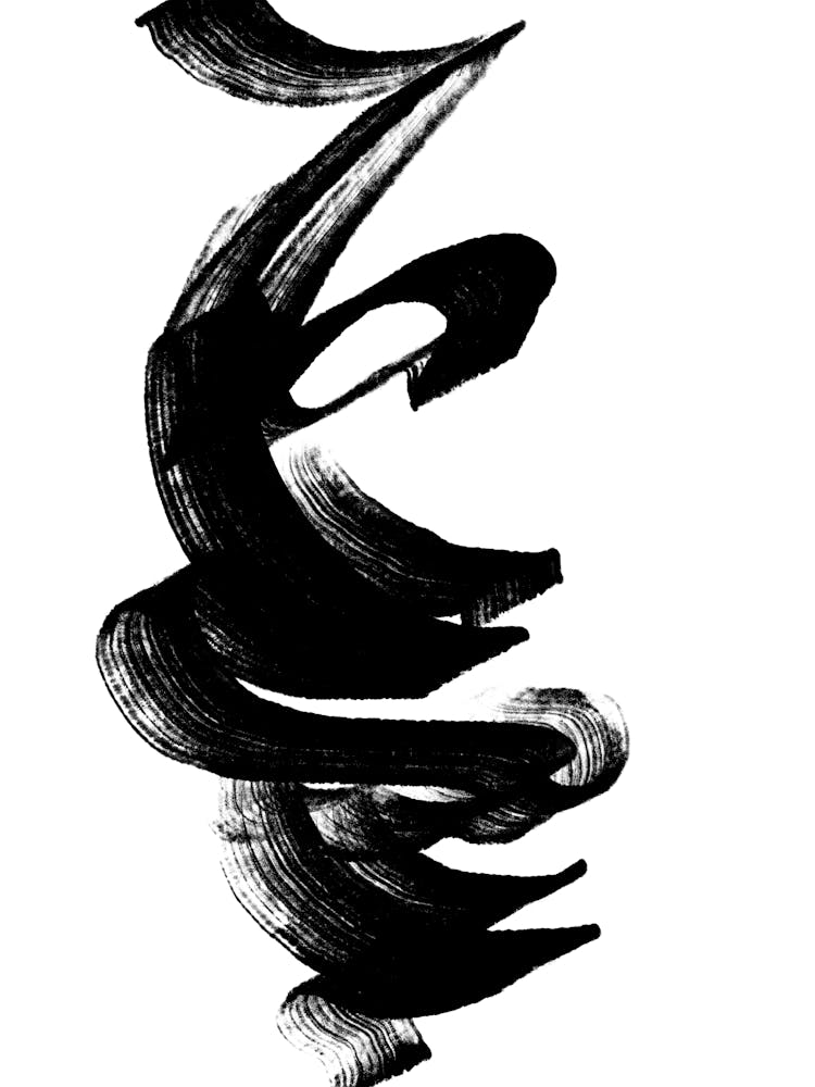 Black & White Abstract