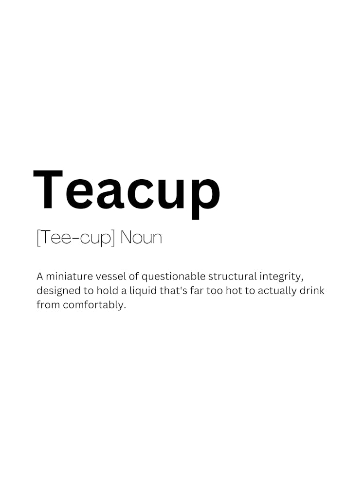 Teacup Definition Meaning