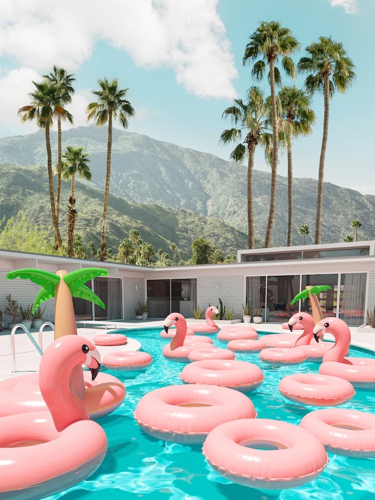 Flamingo Pool Party