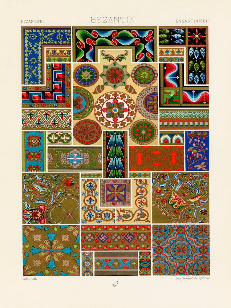 Byzantine Pattern, Albert Racine 2