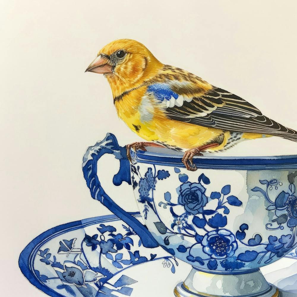 Bird On A Teacup