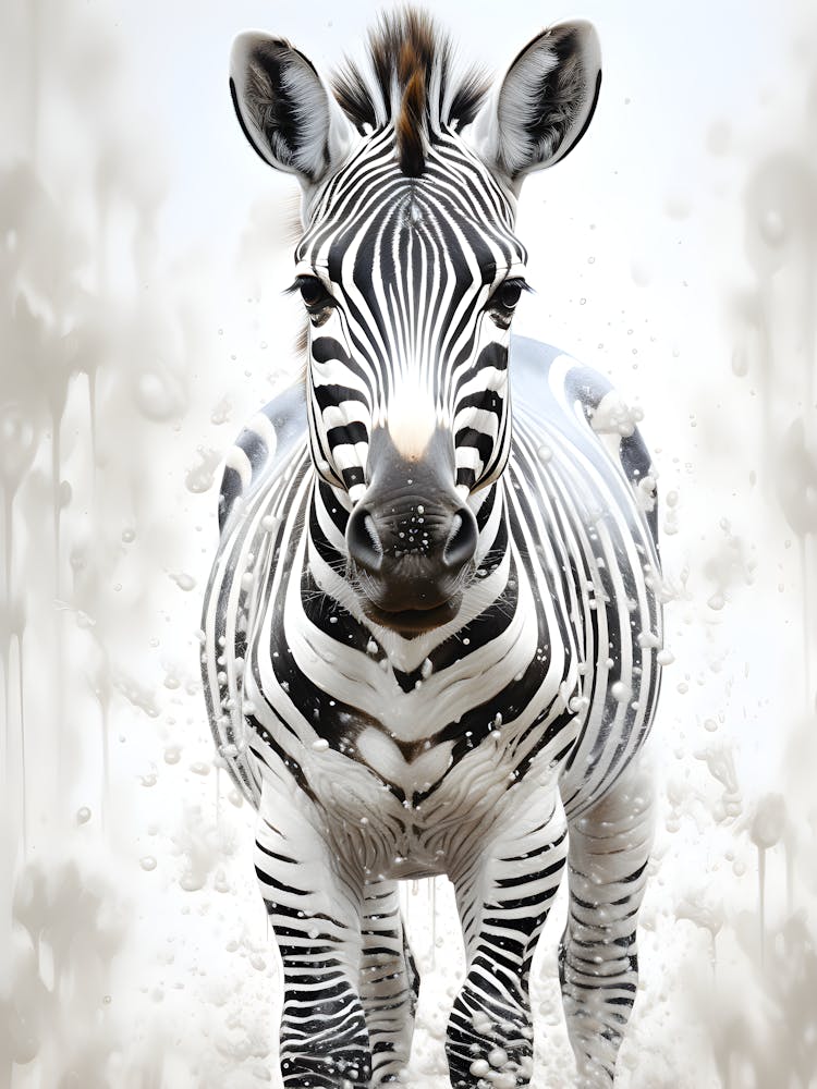 Stripes Of Grace The Majestic Zebra