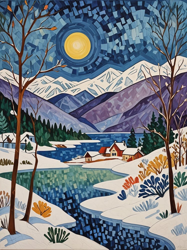 Moonlight In The Snow