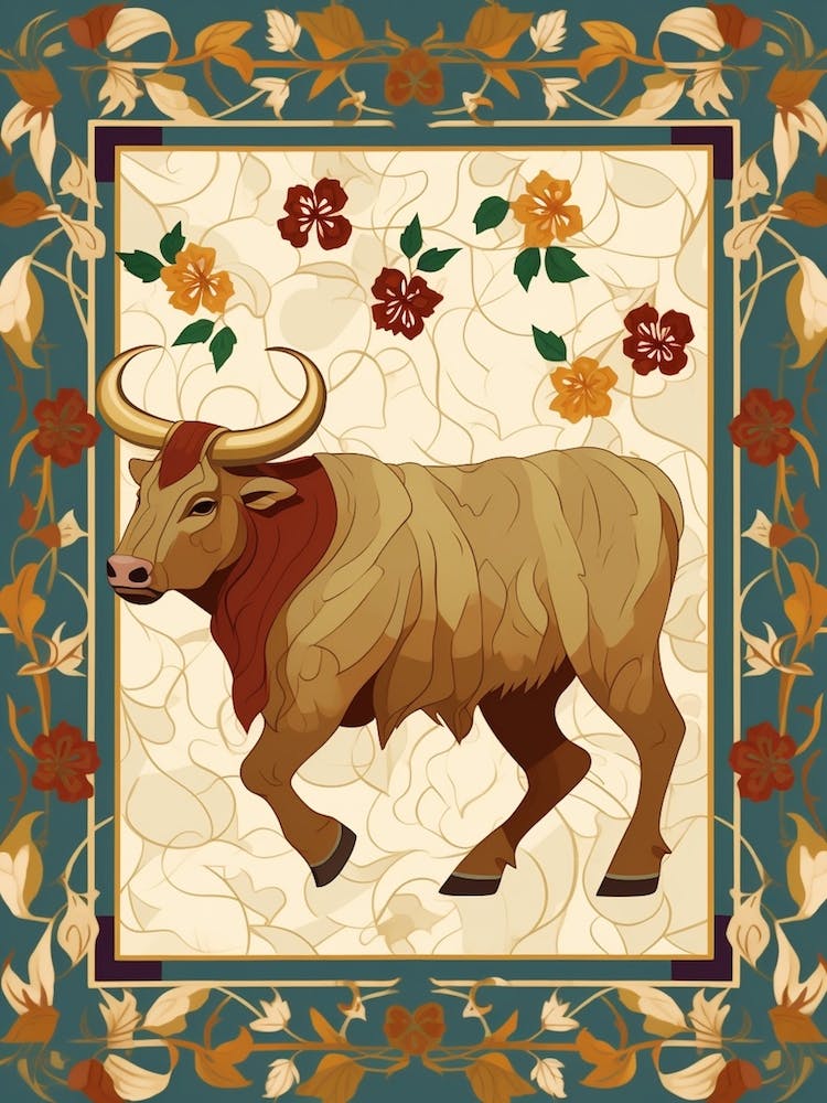 Floral Bull4