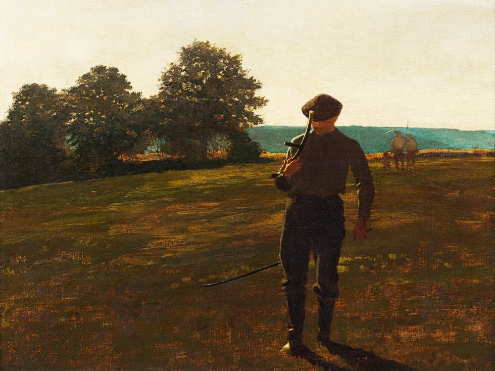 Man with a Scythe (ca.1869), Winslow Homer