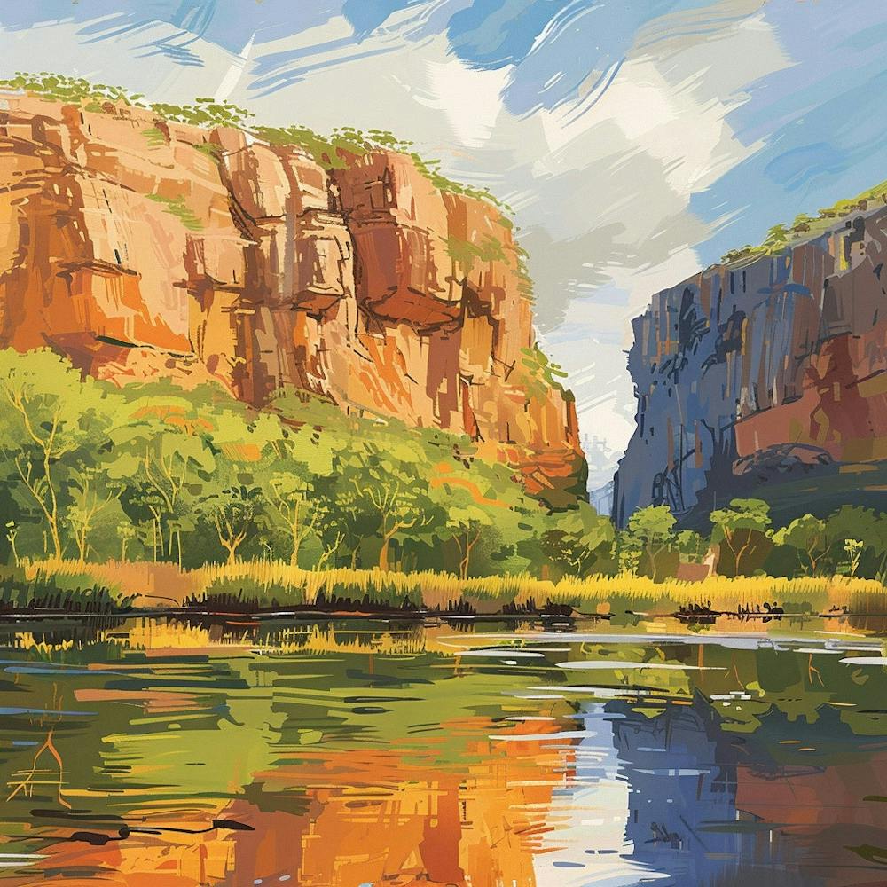 River In The Desert