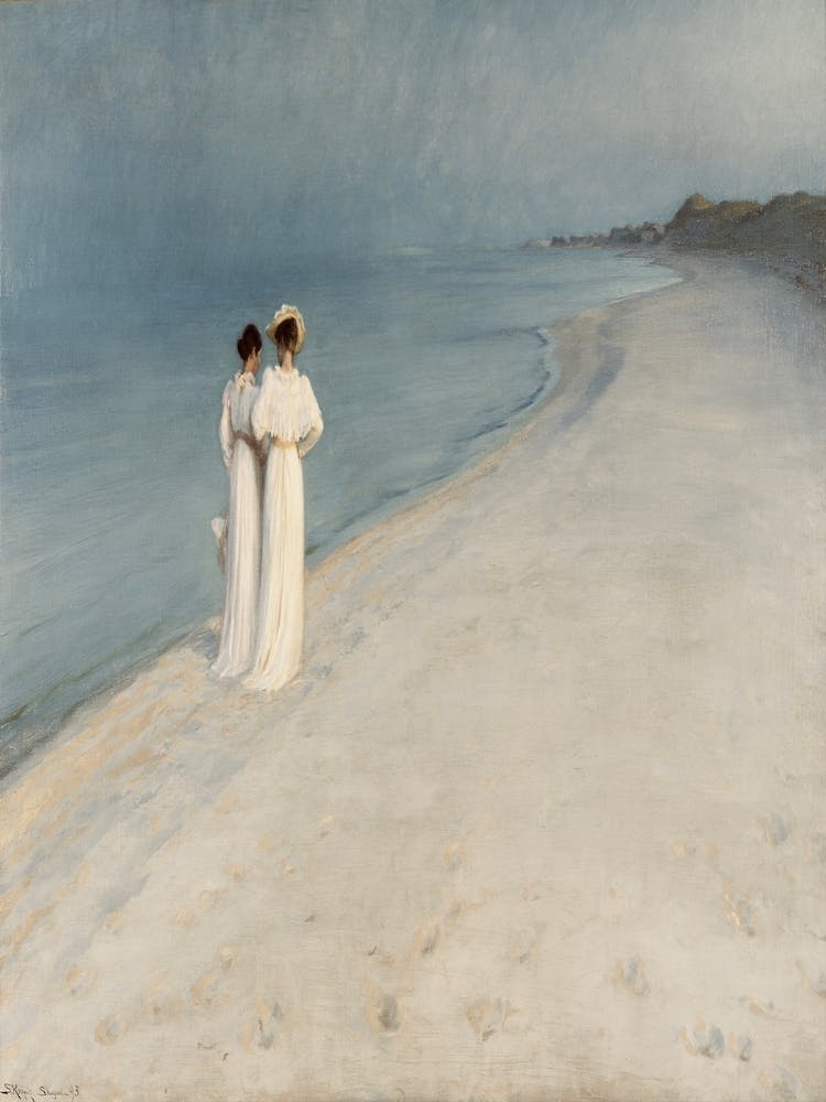 Two Women On The Beach