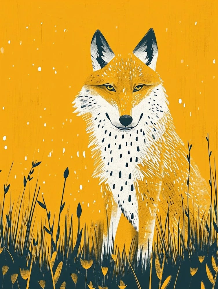 Yellow Timber Wolf 1