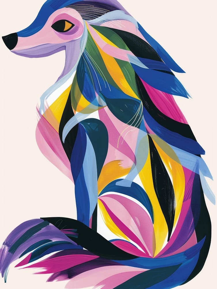 Colorful Fox