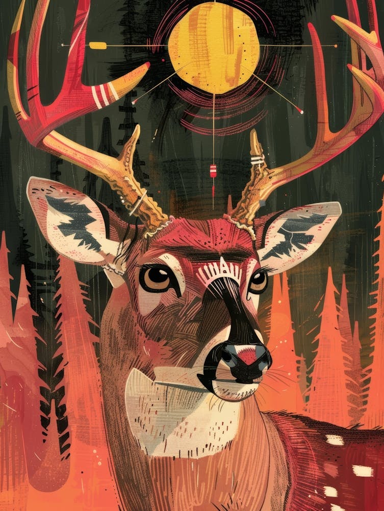 Deer In The Woods 10