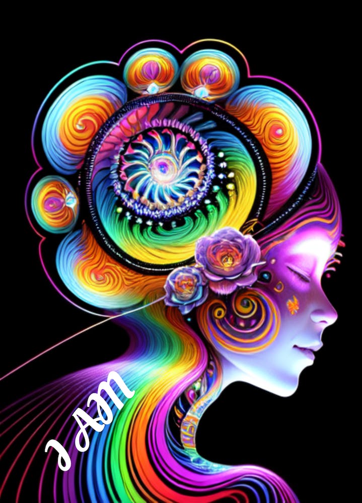“I AM” Psychadelic AI