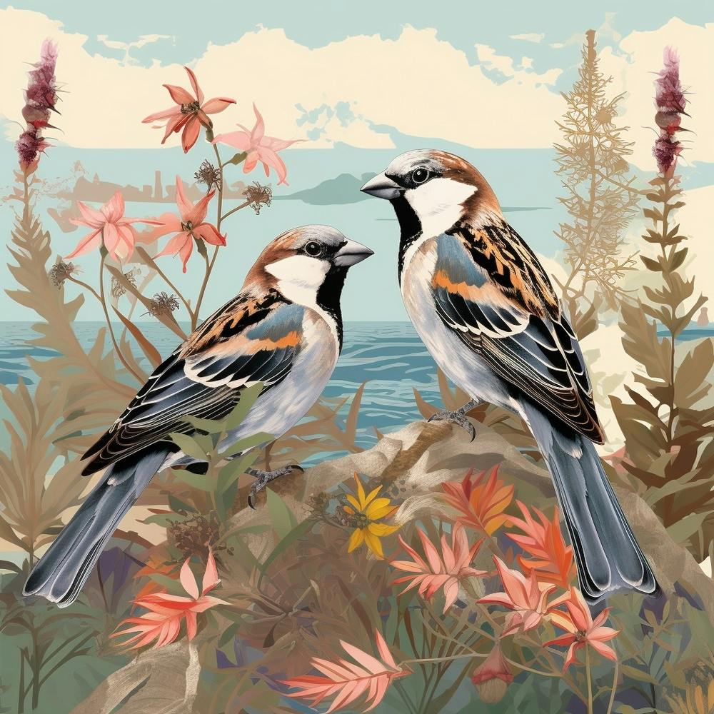 Bird In Nature House Sparrow 1