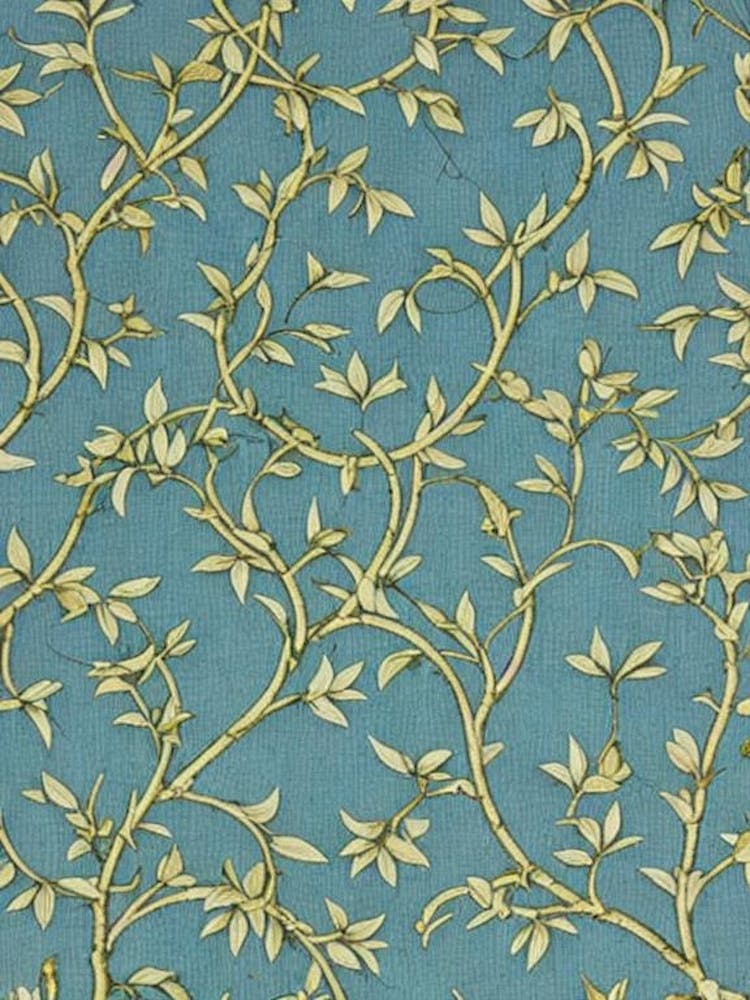White Ash 2 tree Vintage Botanical