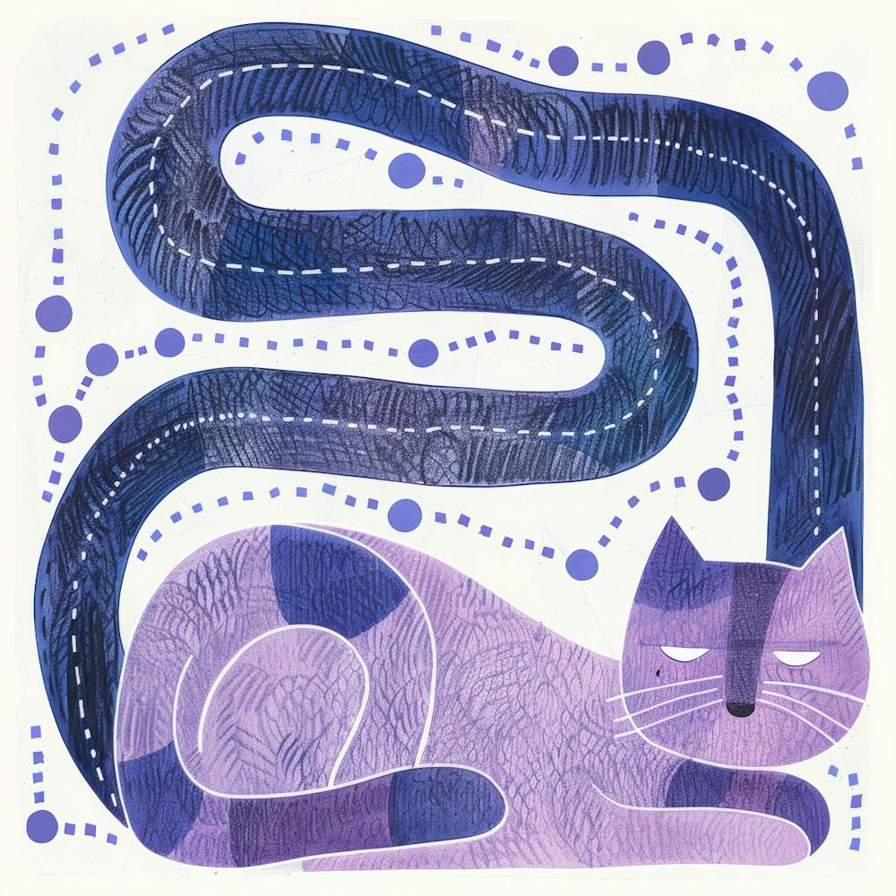 Purple Cat 1