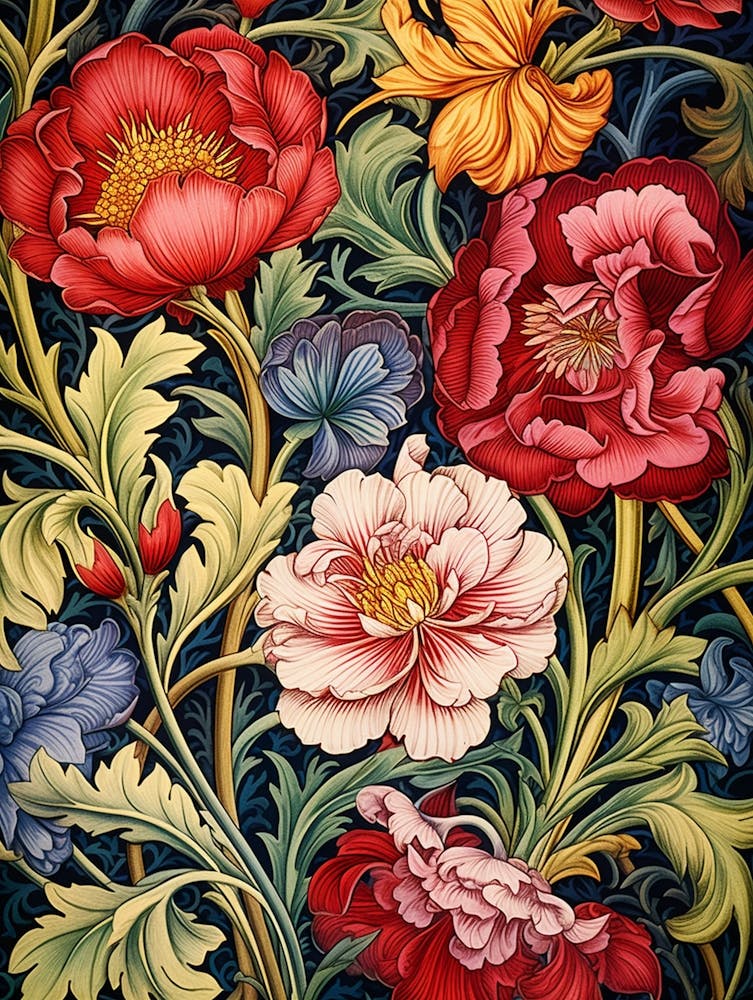 William Morris Flowers 10