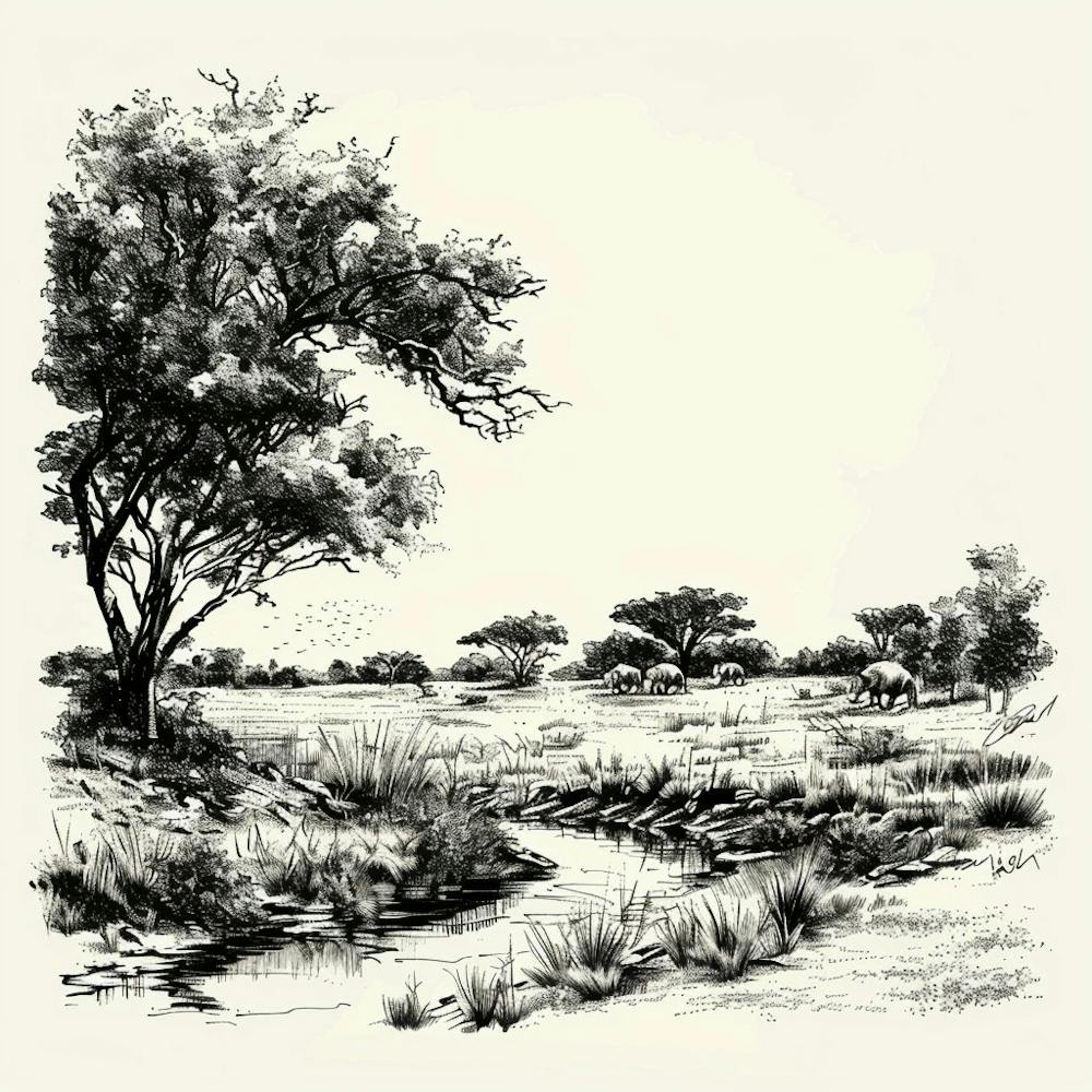 Landscape Drawing