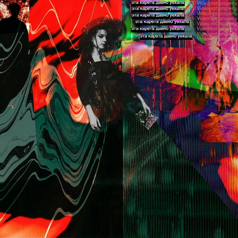 Collage Woman in black