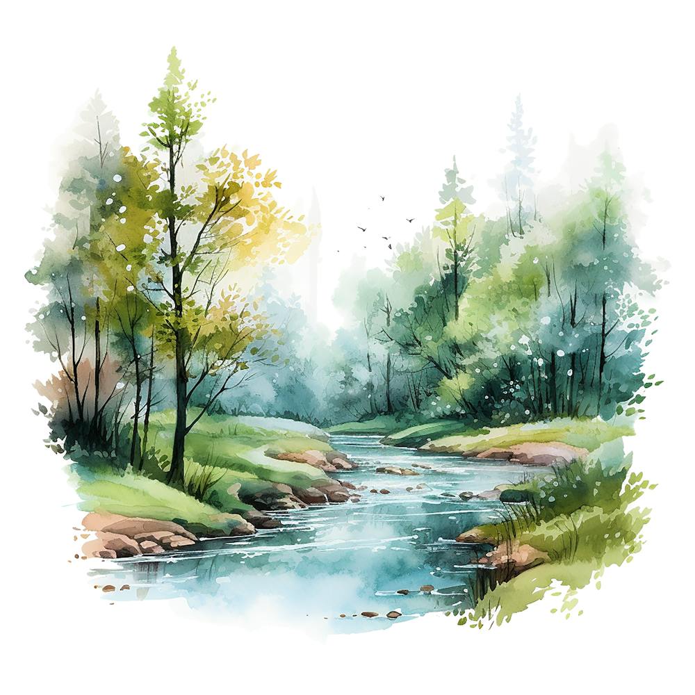 Watercolor Landscape 14