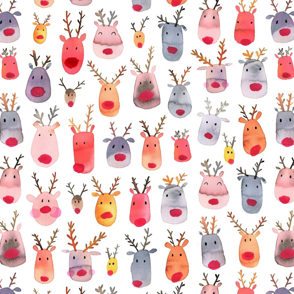 Cute Winter Reindeers Kids