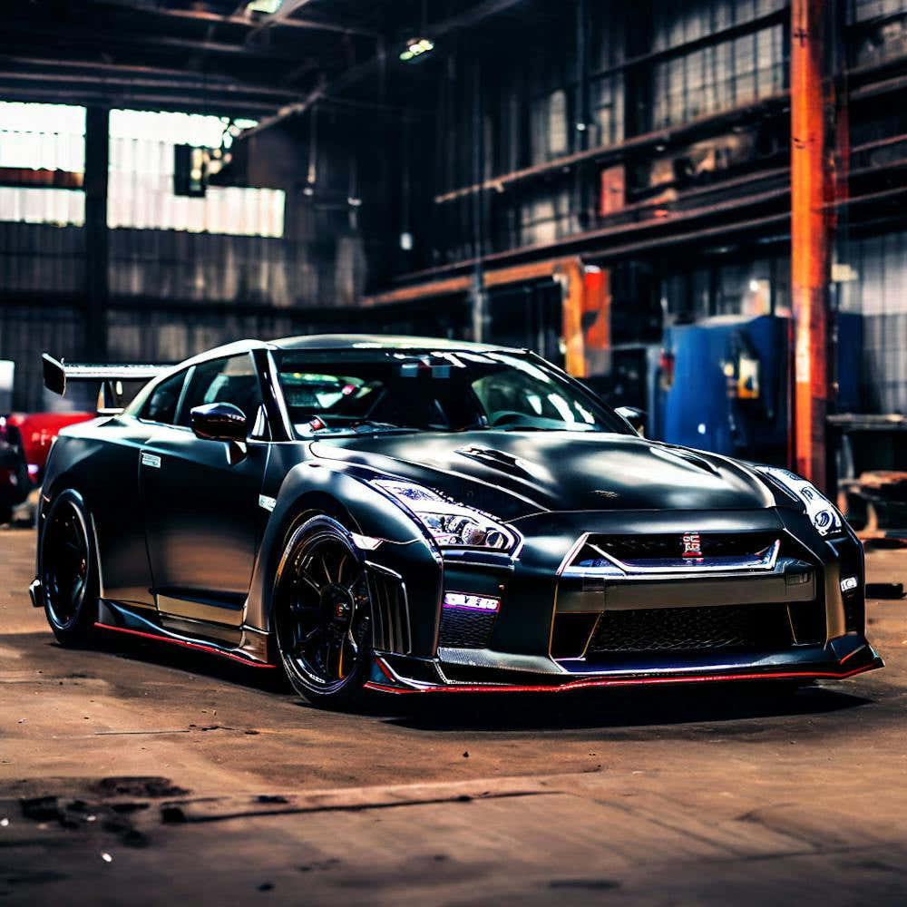 Garage Nissan GTR R35