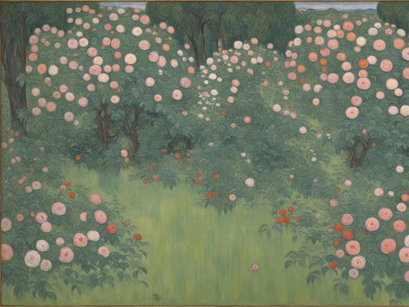 Roses In The Garden