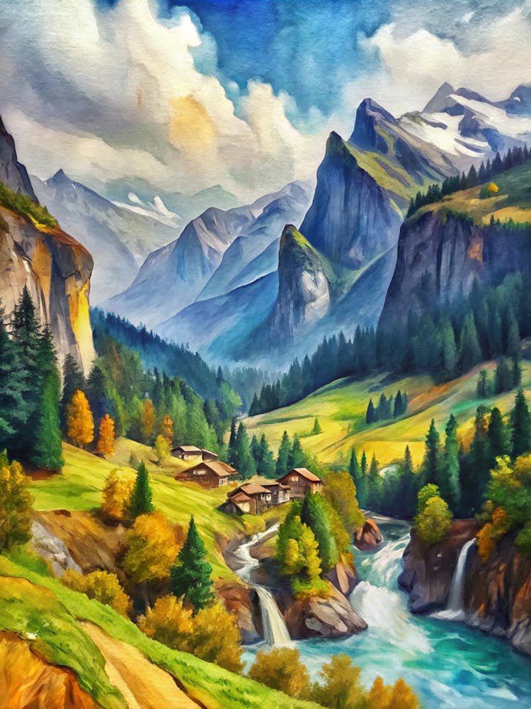 Van Gogh Swiss National Park Switzerland (1)