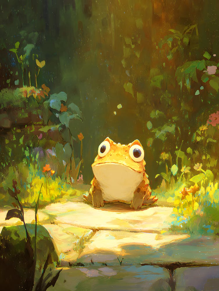 Frog In The Forest 14