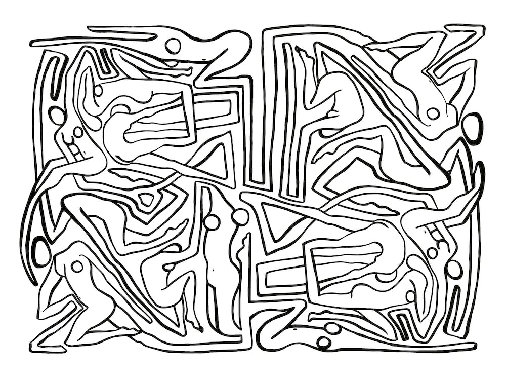 Ecstatic Nudes 8 Maze