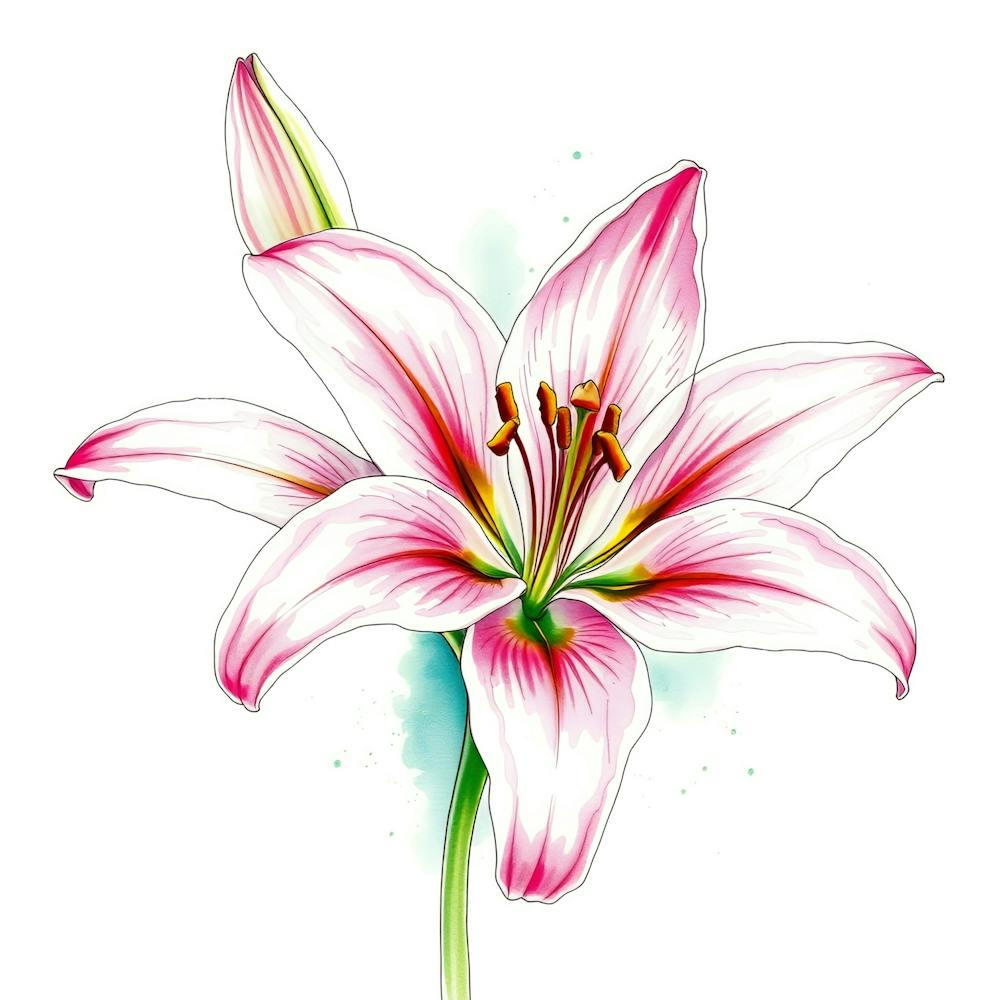 Pink Lily 9