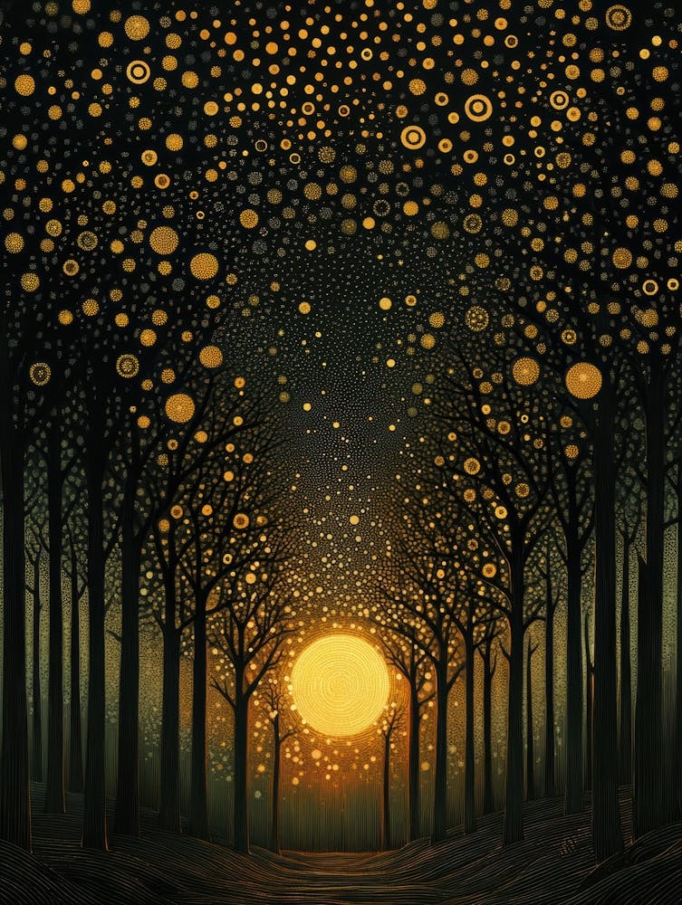 Fireflies In The Forest 2