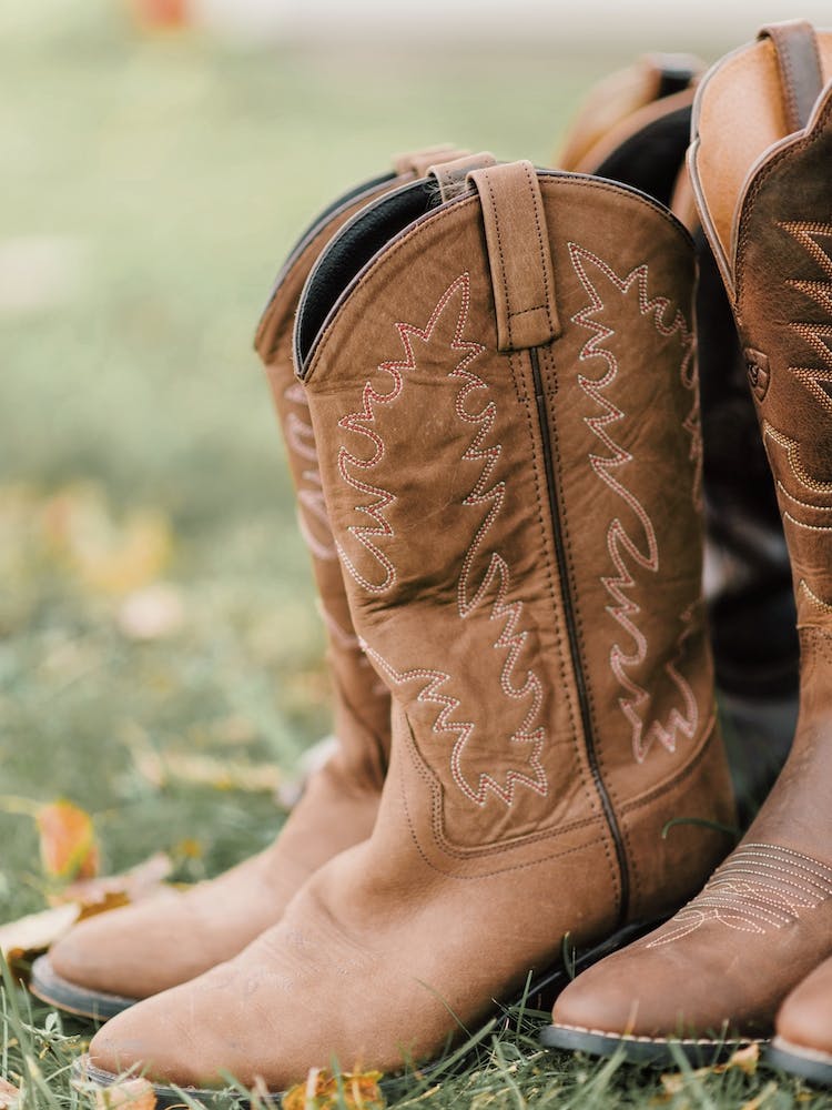 Leather Cowboy Boots