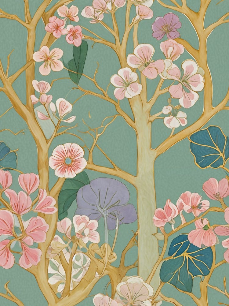 Pastel Cherry Blossoms