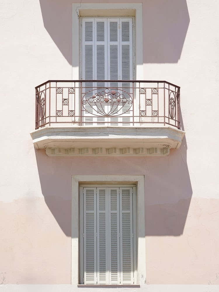Pastel Pink Balcony