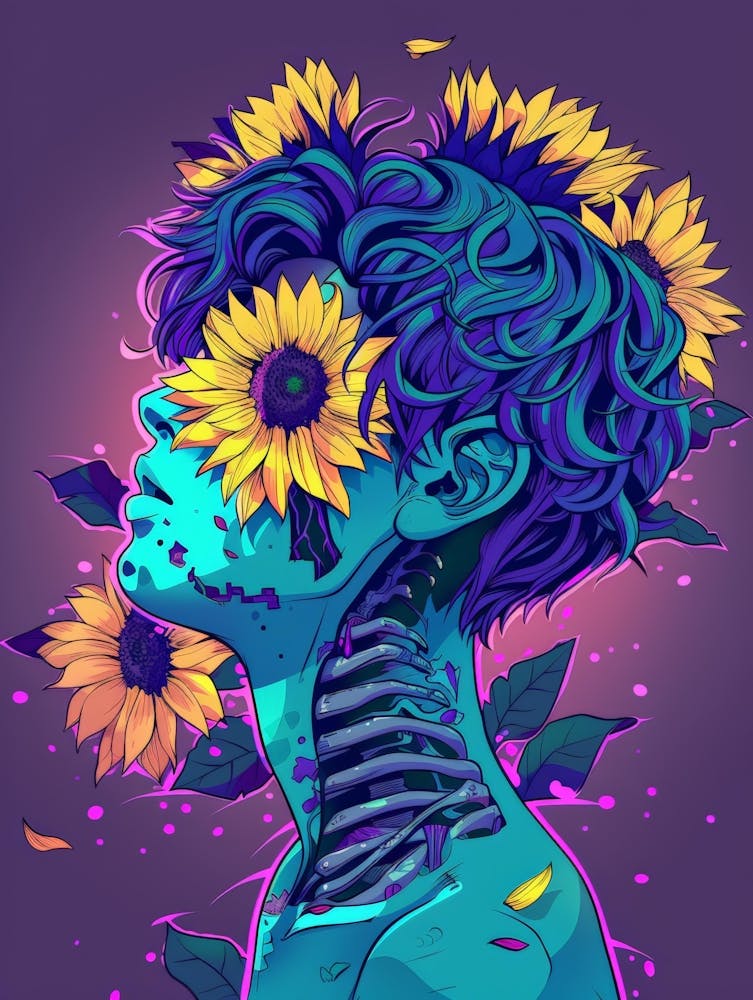 Sunflower Girl 25