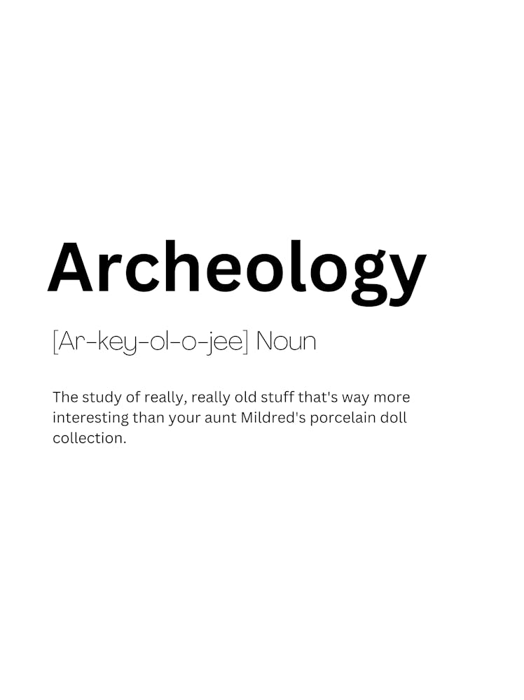 Archeology Definition Meaning 1