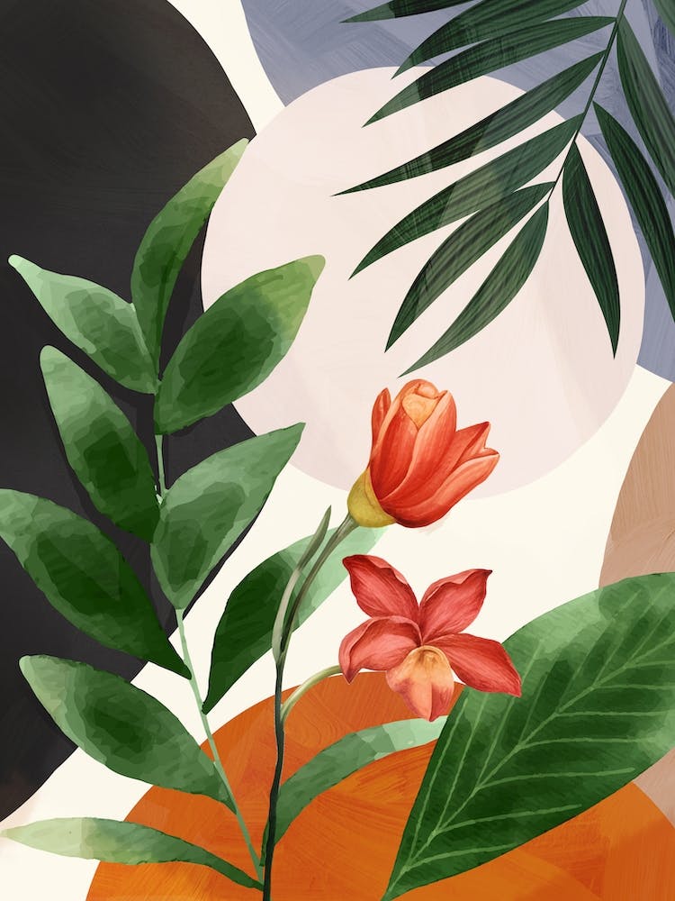 Art Tropical Abstrait 12
