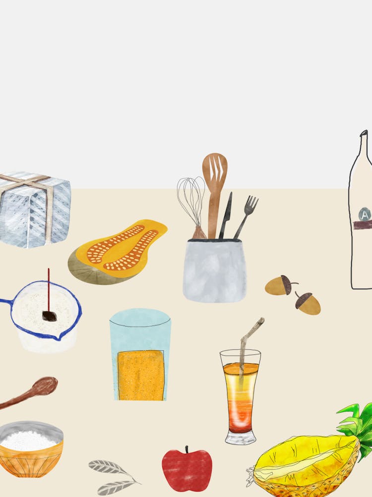 Illustration Of Cooking Ingredients