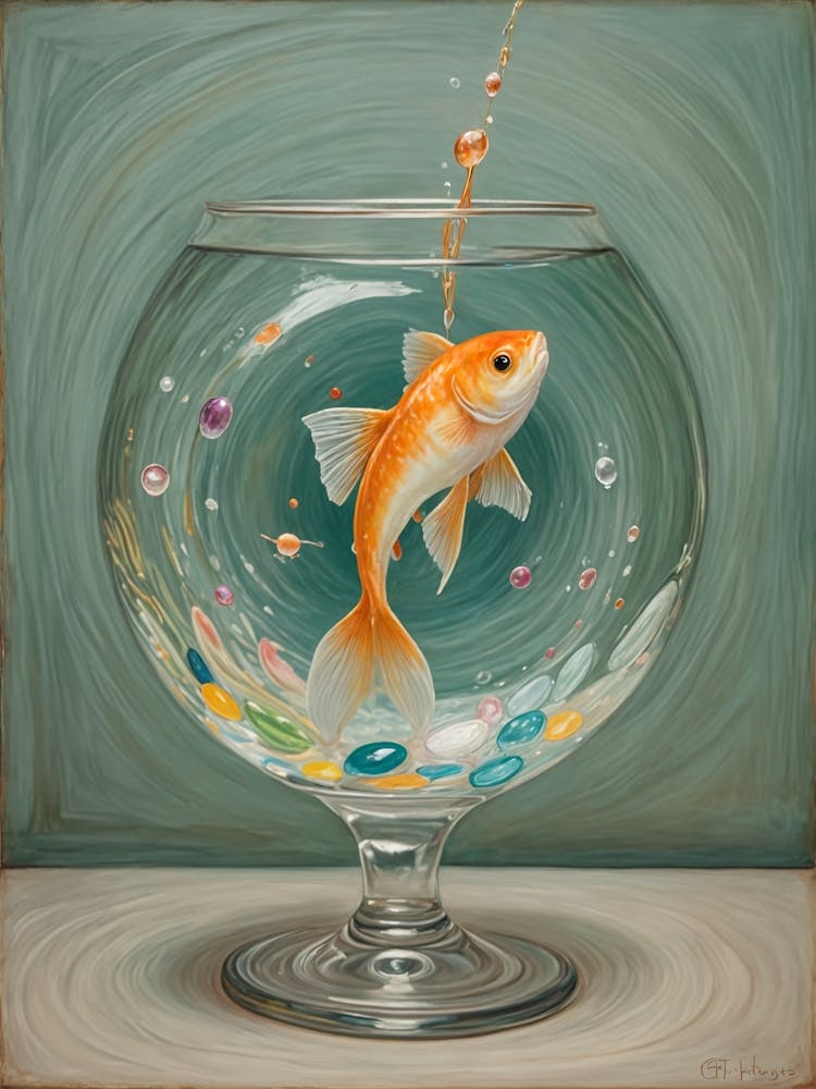 Goldfish In A Bowl