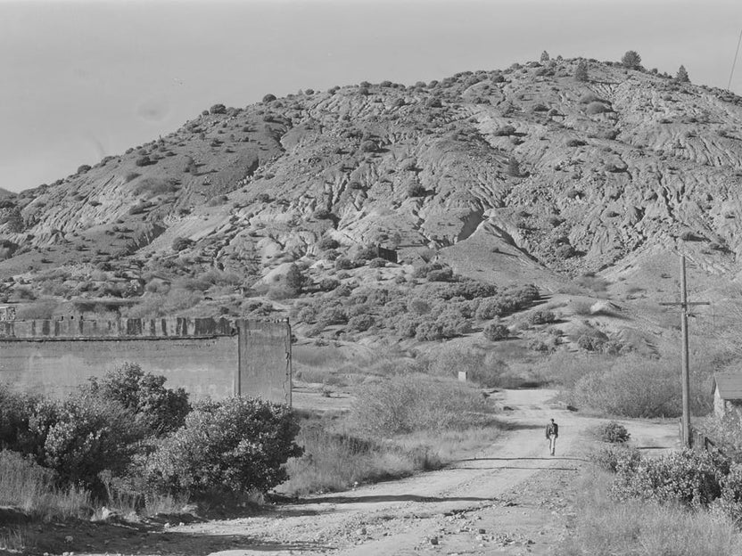 Ghost Mining And Smelter Town, Shasta County, California By Russell Lee