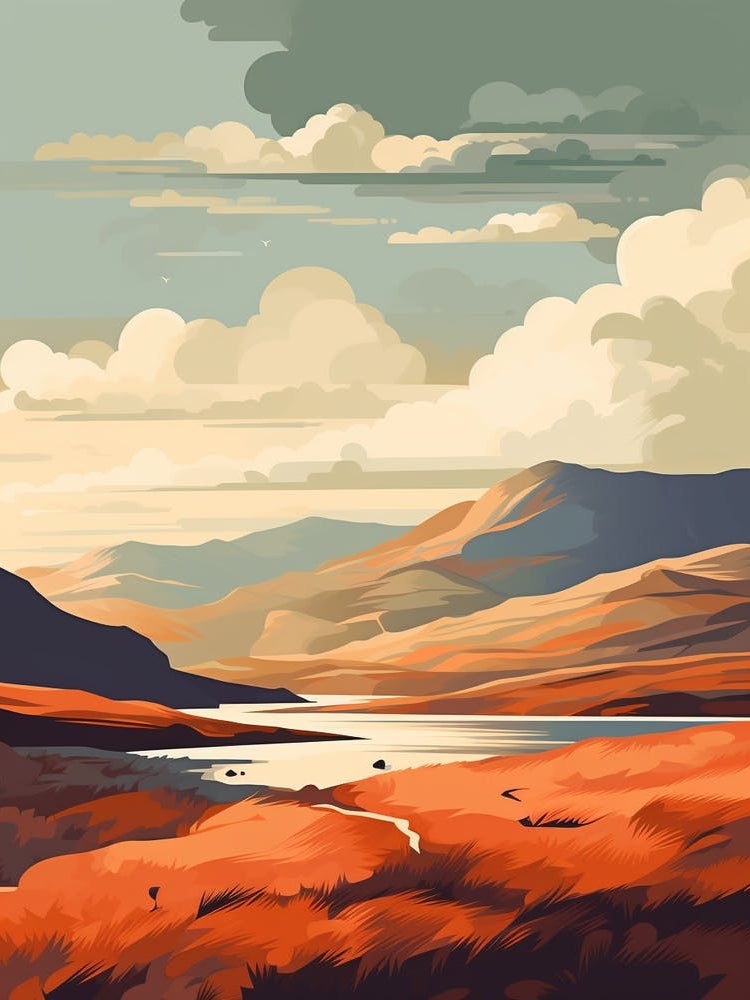 The Rob Roy Way Scotland 1 Hiking Trail Landscape