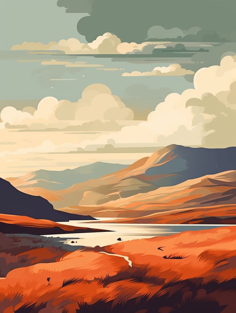 The Rob Roy Way Scotland 1 Hiking Trail Landscape