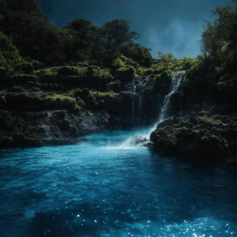 Hawaiian Waterfall