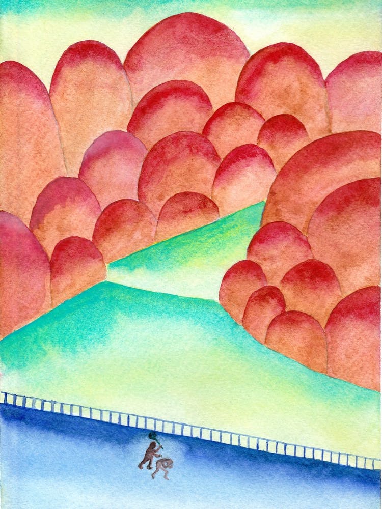 Violence En Bord De Cascade